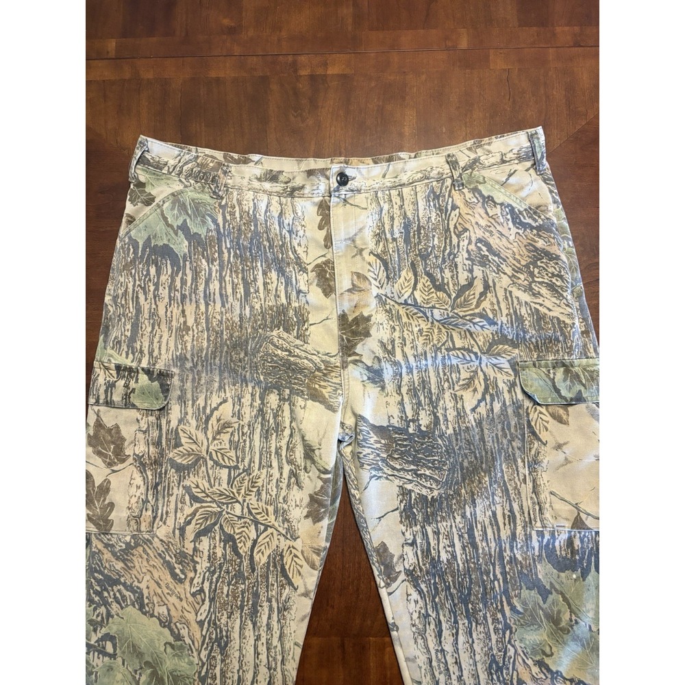 Vintage Realtree Camo Cargo Pants Mens Hunting Tactical Outdoors 90s Y2K 46x30